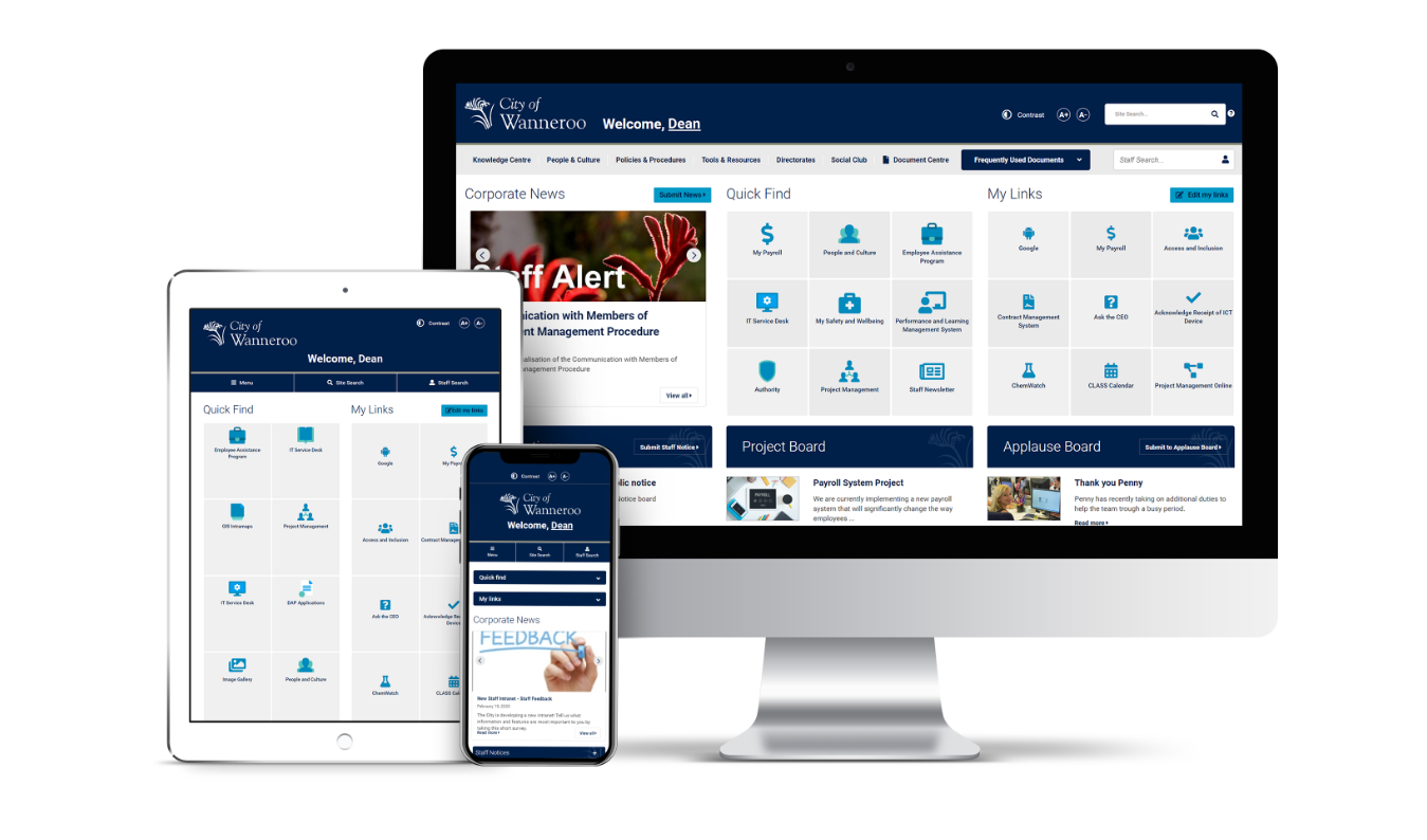 City of Wanneroo Intranet