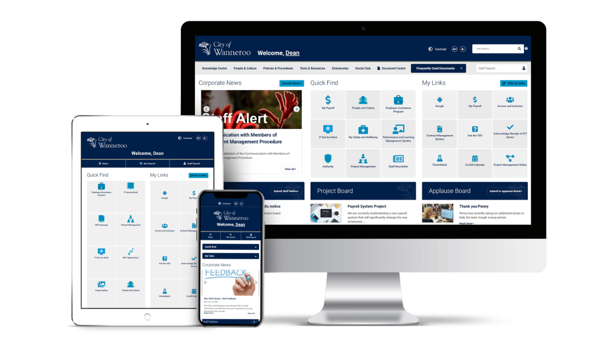 City of Wanneroo Intranet